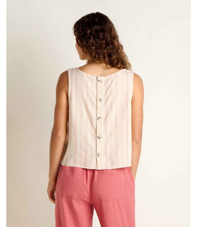 Toad&Co Taj Hemp Button Back Tank