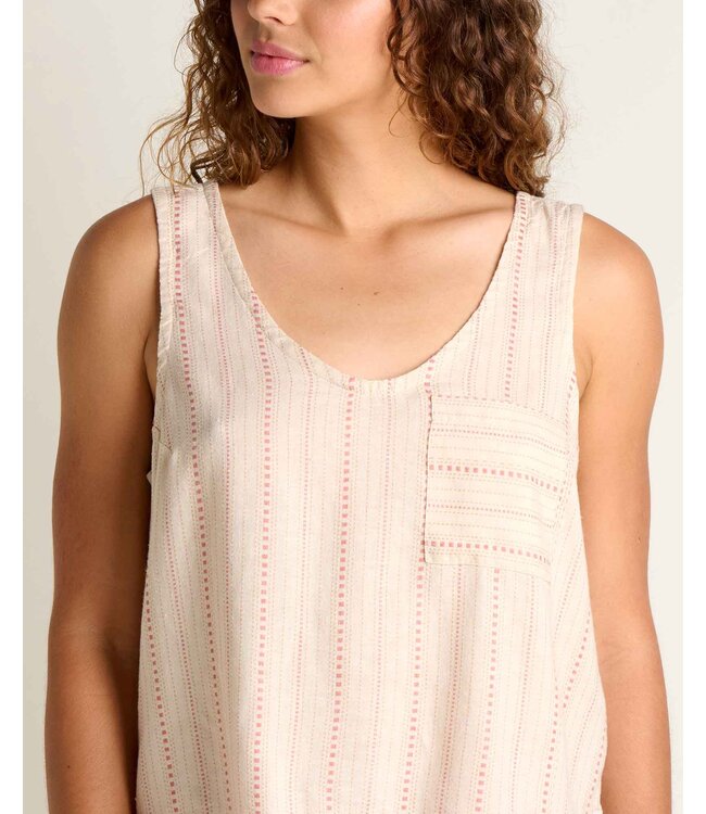 Toad&Co Taj Hemp Button Back Tank