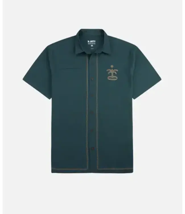 Jetty Marshall Embroidered Linen Shirt