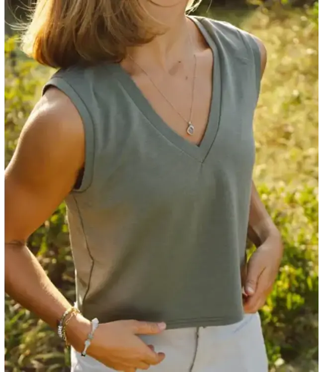 Jetty Bondi V-Neck Tank