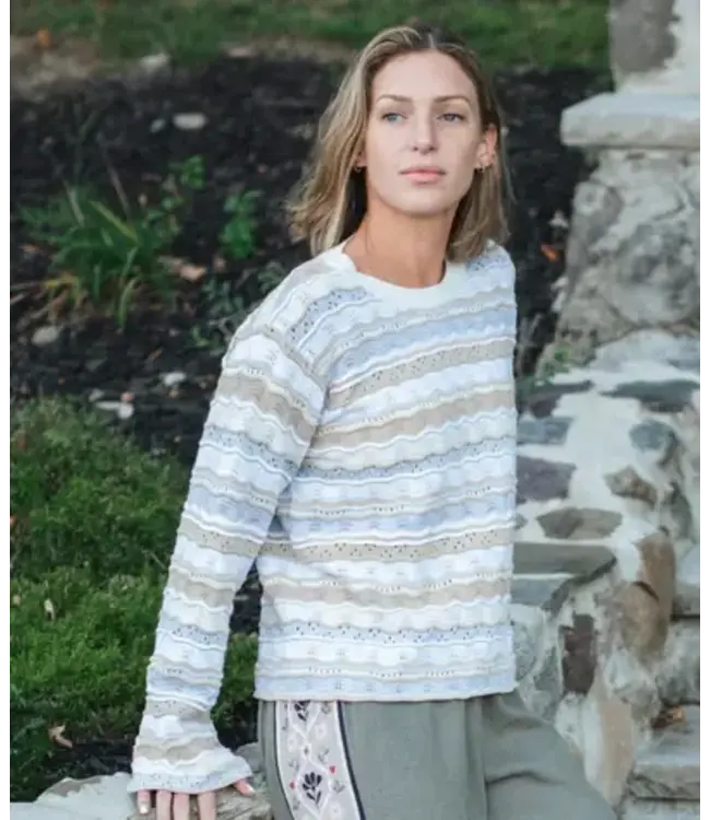 Jetty Lockwood Pointelle Sweater