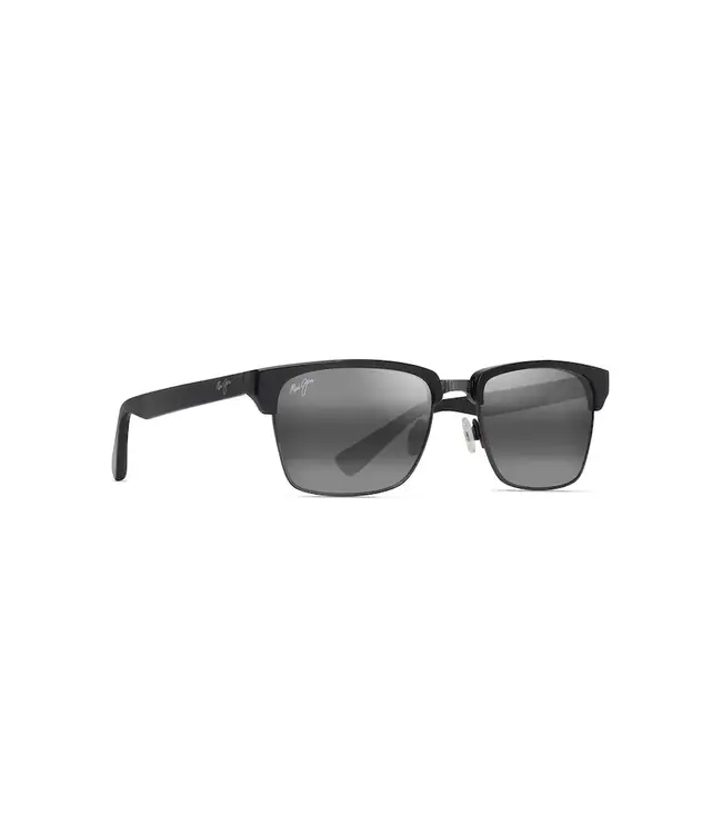 Maui Jim Kawika XL Shiny Black w/Neutral Grey
