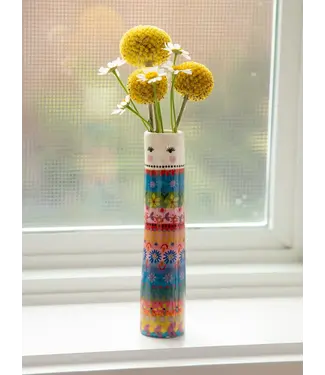 Natural Life Folk Friend Bud Vase