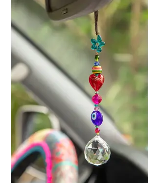 Natural Life Sun Catcher Car Charm