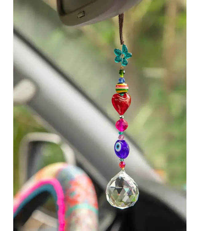 Natural Life Sun Catcher Car Charm