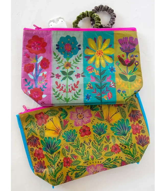 Natural Life Recycled Zipper Pouch