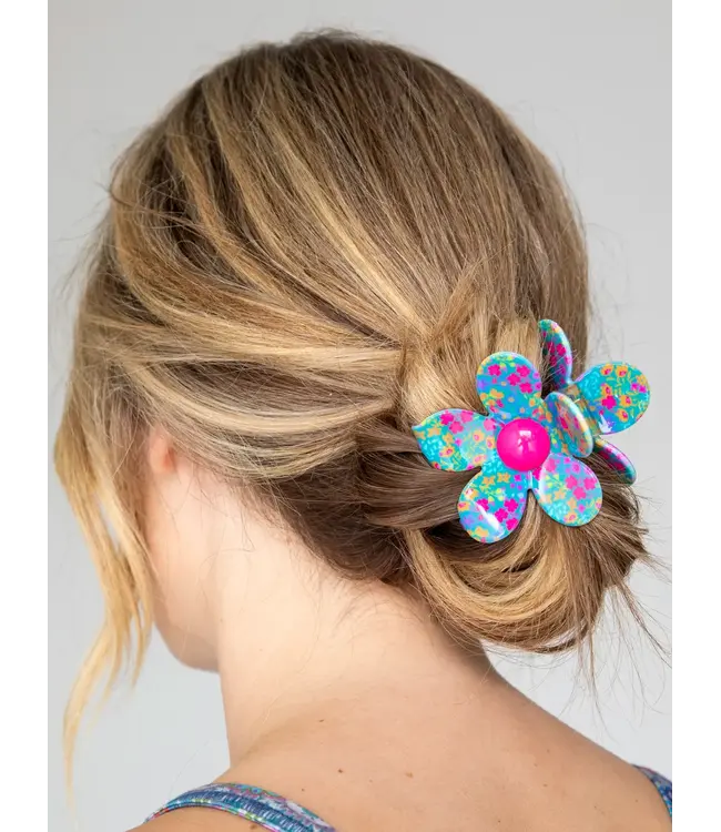Natural Life Daisy Flower Hair Clip
