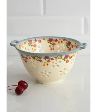 Natural Life Ceramic Berry Colander