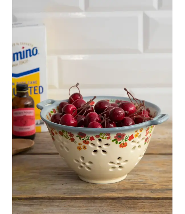 Natural Life Ceramic Berry Colander