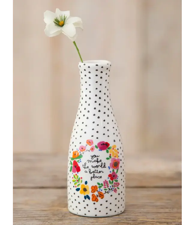 Natural Life Ceramic Bud Vase