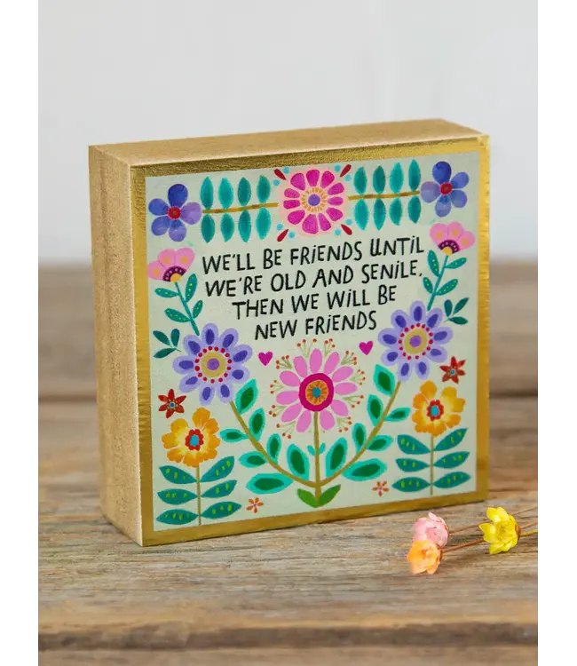 Natural Life Tiny Block Keepsake