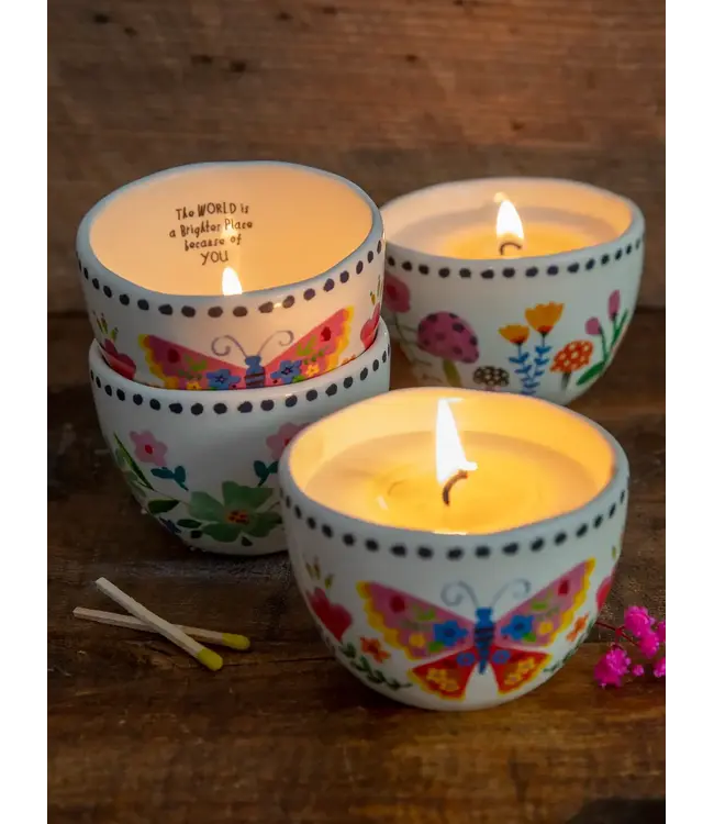 Natural Life Secret Message Candle