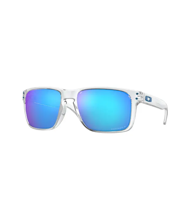 Oakley Holbrook XL Polished Clear w/Prizm Sapphire Iridium Polarized