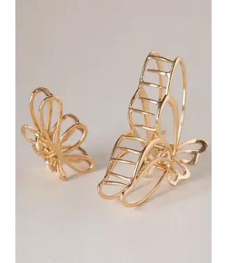 Natural Life Butterfly Hair Claws, Set of 2