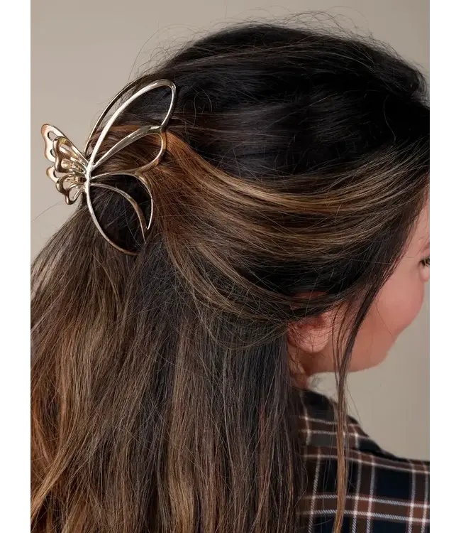 Natural Life Butterfly Hair Claws, Set of 2