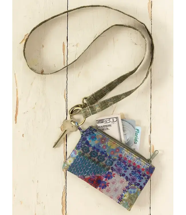 Natural Life Zip Pouch Lanyard