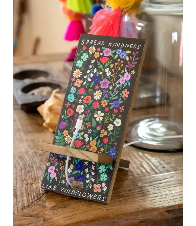 Natural Life Wooden Phone Stand