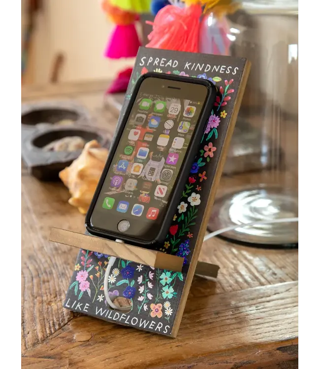 Natural Life Wooden Phone Stand