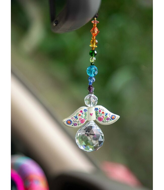 Natural Life Sun Catcher Car Charm