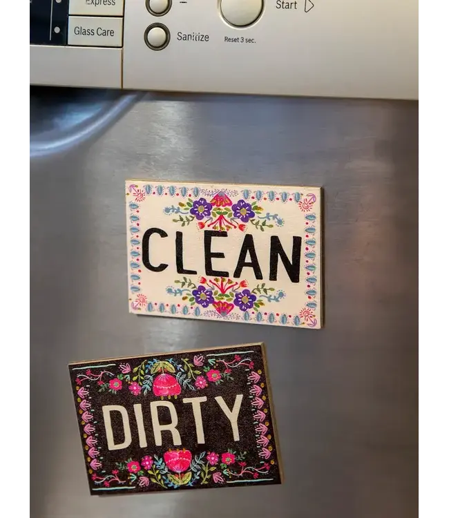 Natural Life Double-Sided Dishwasher Magnet