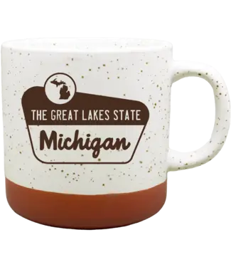 Michigan Awesome Michigan Park Sign Mug
