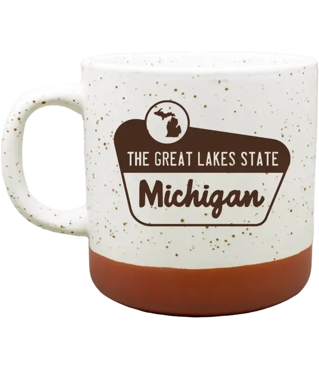 Michigan Awesome Michigan Park Sign Mug
