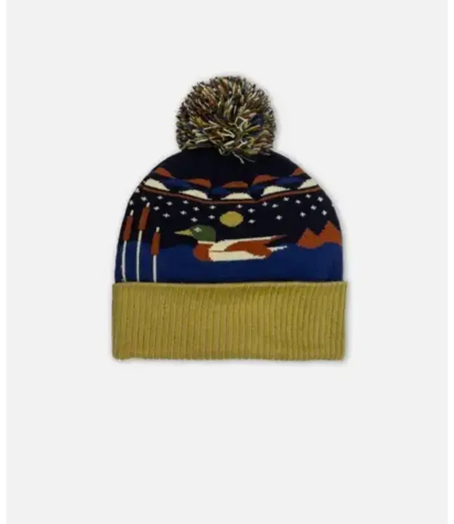 Jetty Hunter Pom Beanie