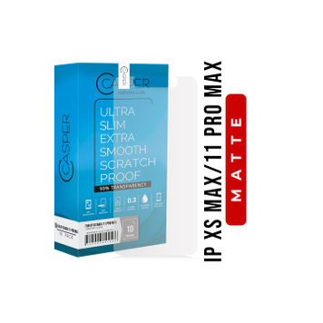 Casper iPhone Xs Max/11 Pro Max Tempered Glass Screen Protector Matte