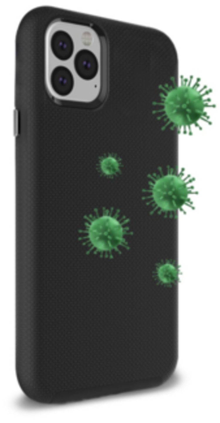 Blu Element iPhone 12/12 Pro Black Antimicrobial Armour 2X