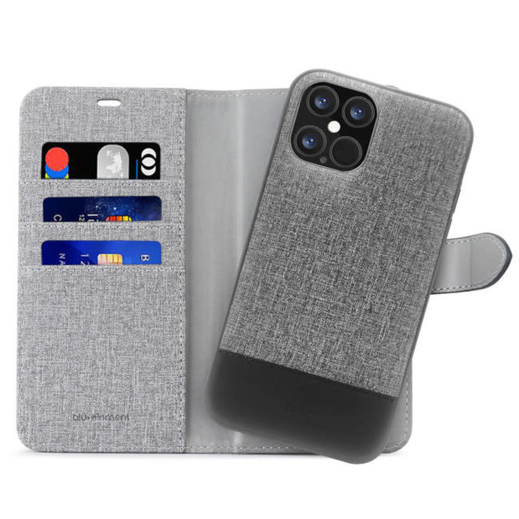 Blu Element 2 in 1 Folio iPhone 12 Pro Max Gray/Black