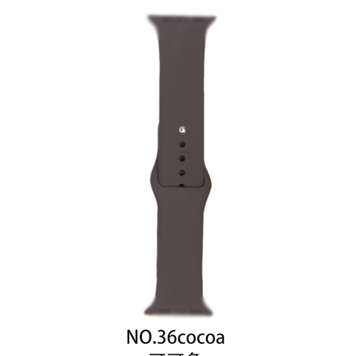 Silicone band for Apple Watch #36 Cocoa 42/44mm S/M