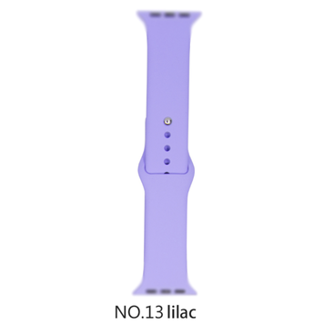 Silicone band for Apple Watch #13 Lilac 42/44mm M/L