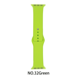 Silicone Band for Apple Watch #32 Green 42/44mm M/L