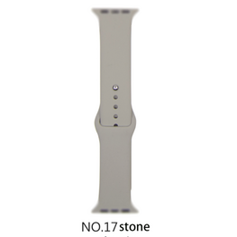 Silicone band for Apple Watch Colour #17 Stone 42/44mm M/L