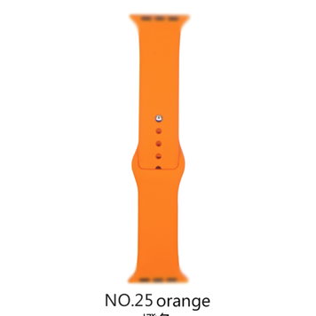 Silicone band for Apple Watch #25 Orange 42/44mm M/L