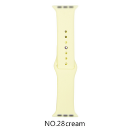 Silicone band for Apple Watch #28 Cream 42/44mm M/L