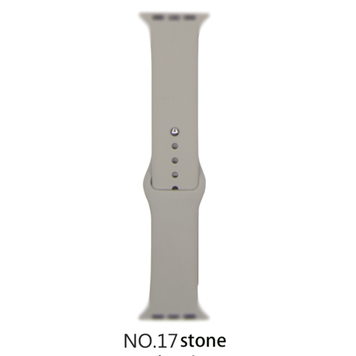 Silicone band for Apple Watch #17 Stone 42/44mm S/M