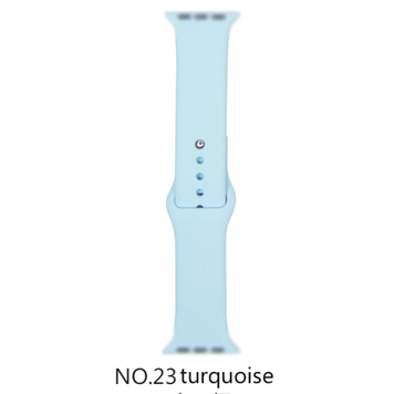 Silicone Band for Apple Watch #23 Turquoise 42/44mm S/M