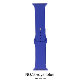 Silicone band for Apple Watch #10 Royal Blue 38/40mm M/L