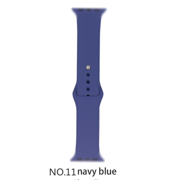 Silicone band for Apple Watch #11 Navy Blue 38/40mm M/L