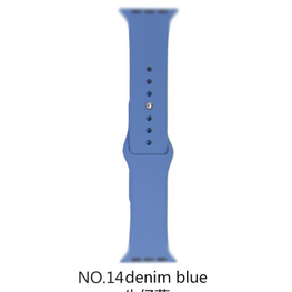 Silicone band for Apple Watch #14 Denim Blue 38/40mm M/L