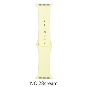 Silicone band for Apple Watch #28 Cream 38/40mm M/L