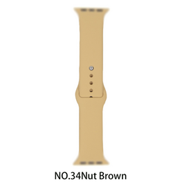 Silicone band for Apple Watch #34 Nut Brown 38/40mm M/L