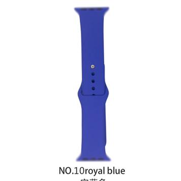 Silicone band for Apple Watch #10 Royal Blue 38/40mm S/M
