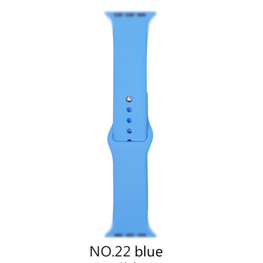 Silicone band for Apple Watch #22 Blue 38/40mm S/M
