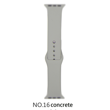 Silicone band for Apple Watch  #16 Concrete 38/40mm S/M