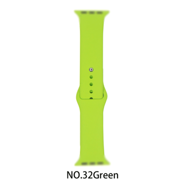 Silicone band for Apple Watch #32 Green 38/40mm S/M