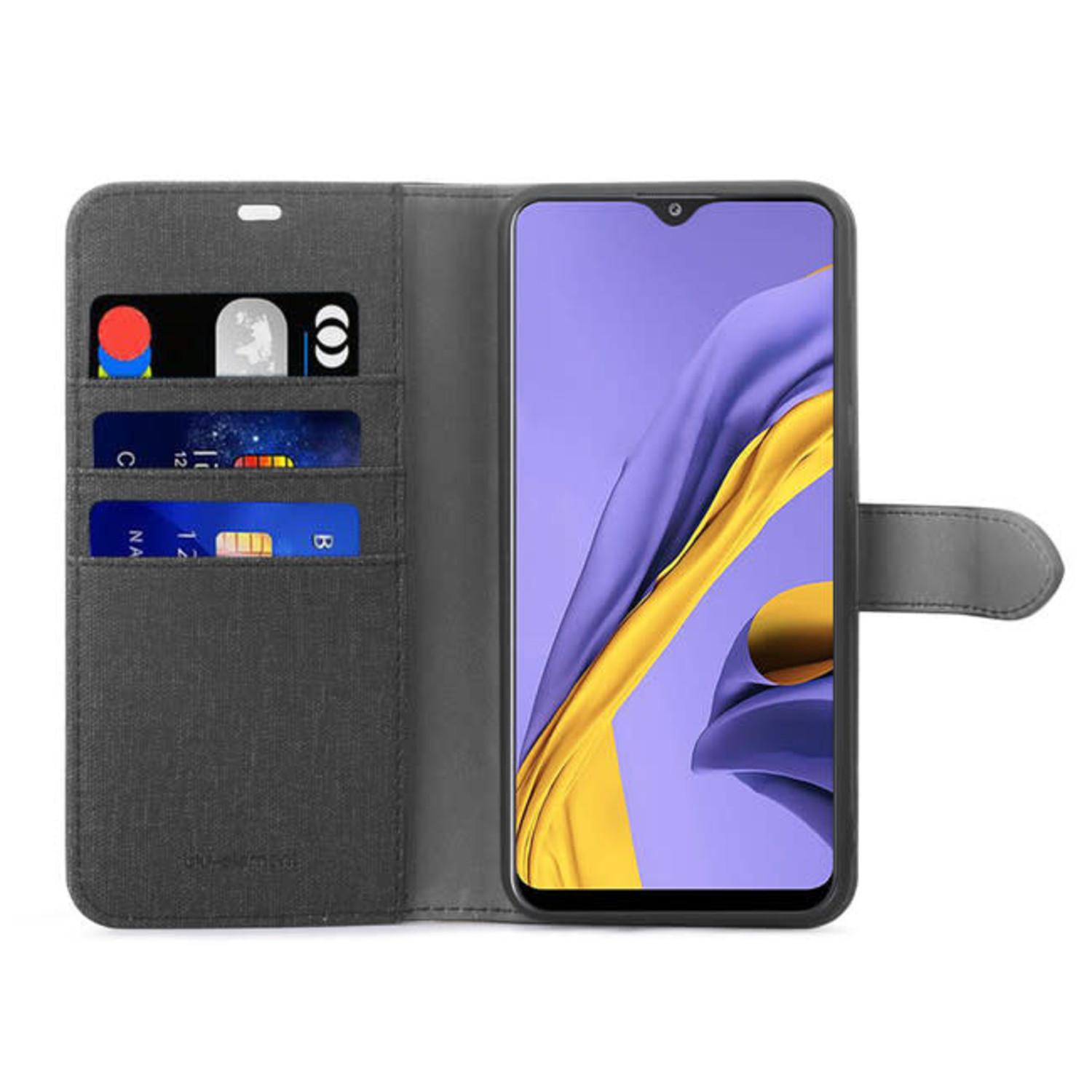 Blu Element 2 in 1 Folio Case Black/Black for Samsung A21