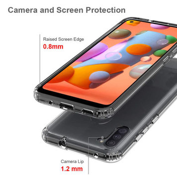 Blu Element DropZone Rugged Case Clear for Samsung Galaxy A11