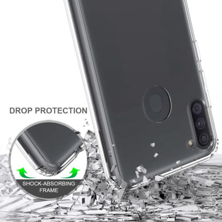 Blu Element DropZone Rugged Case Clear for Samsung Galaxy A11